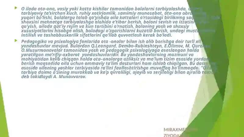 Oilaviy tarbiya 4