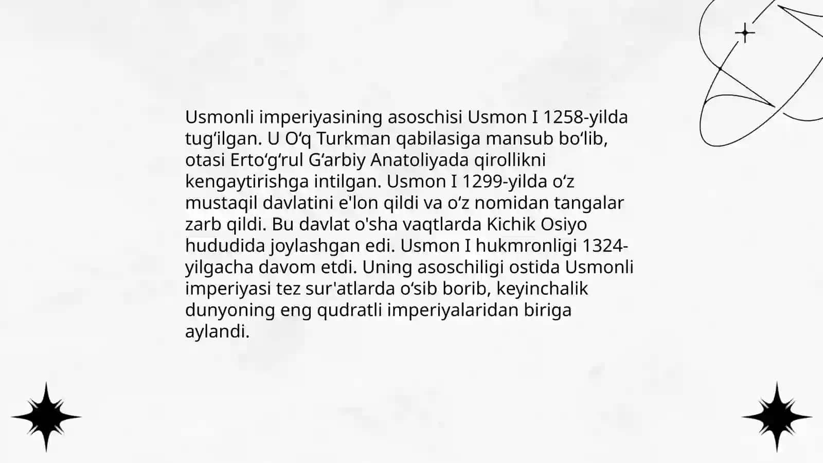 Usmonli imperiyasining tashkil topishi 4