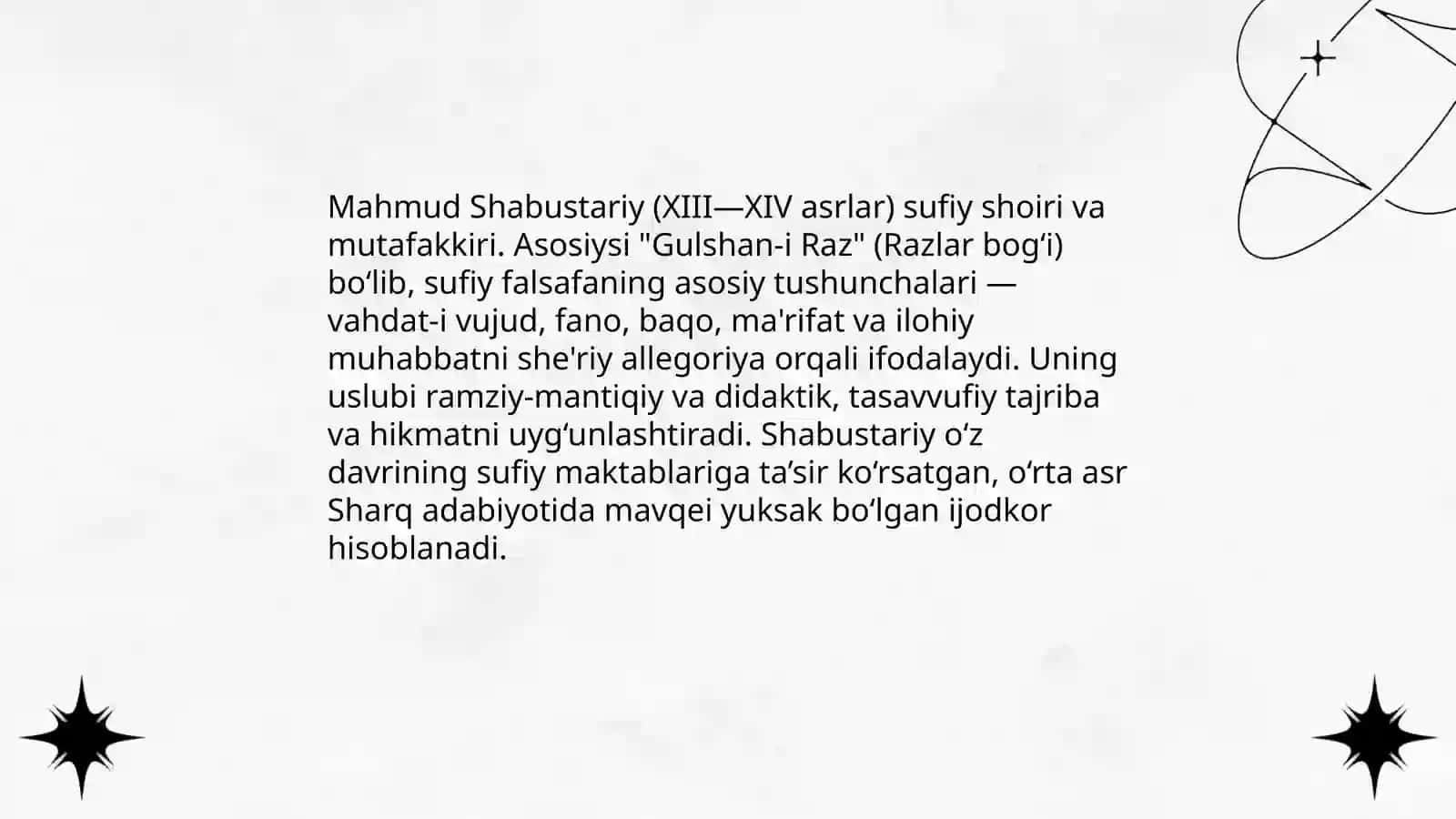 O'rta asrlar Ozarbayjon adabiyoti (XIII-XVI asrlar) 4