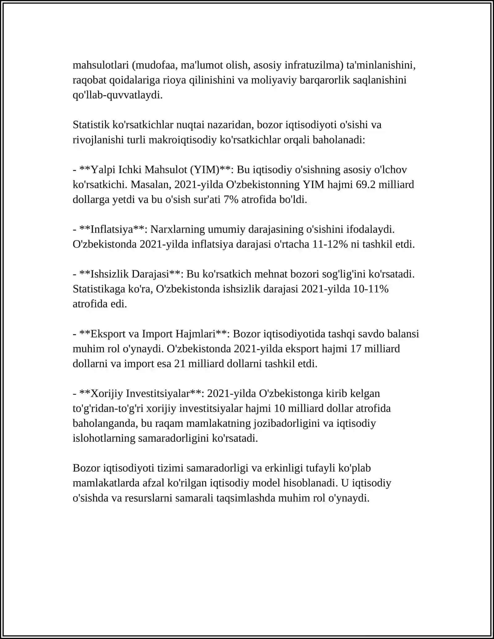 BOZOR VA UNING TURLARI, MONOPOLIYA OLIGOPOLIYA 4