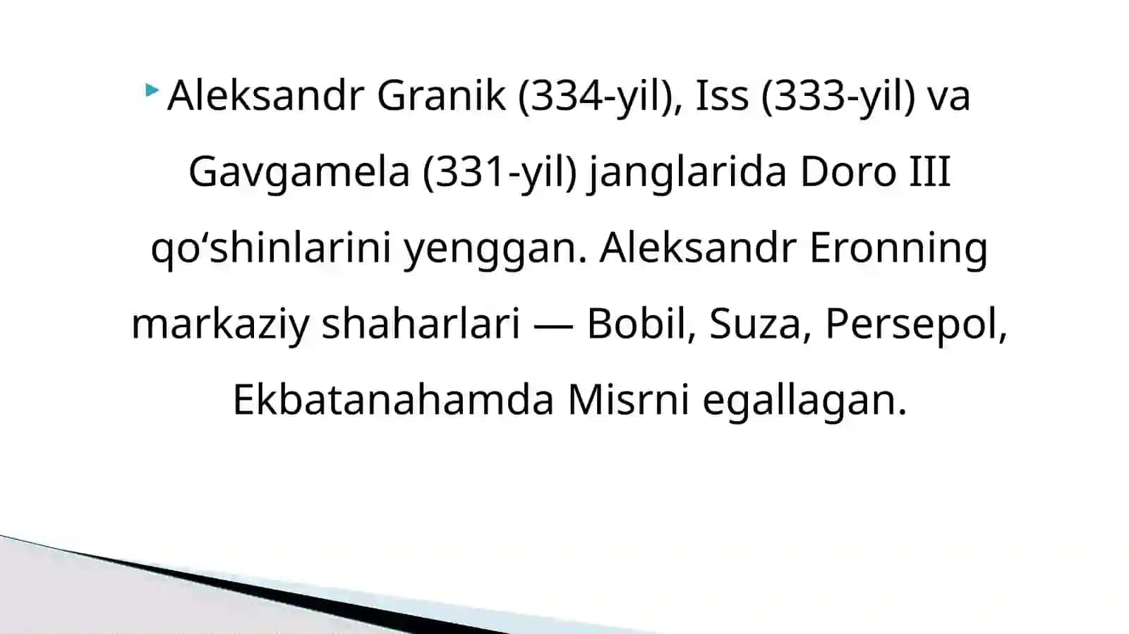 Aleksandr Makedonskiyning sharqayurishlaring natijasi 4