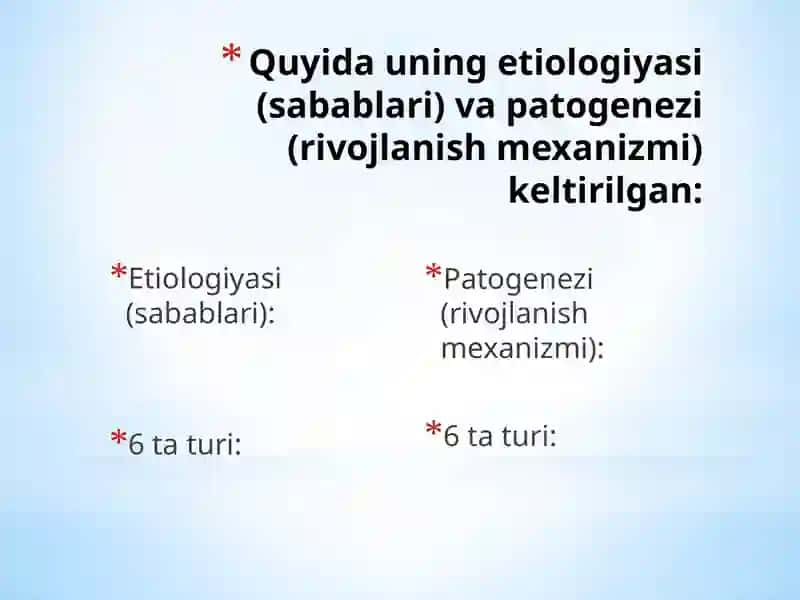 Oshqozon yara kasalligi epiopatogenezi 4
