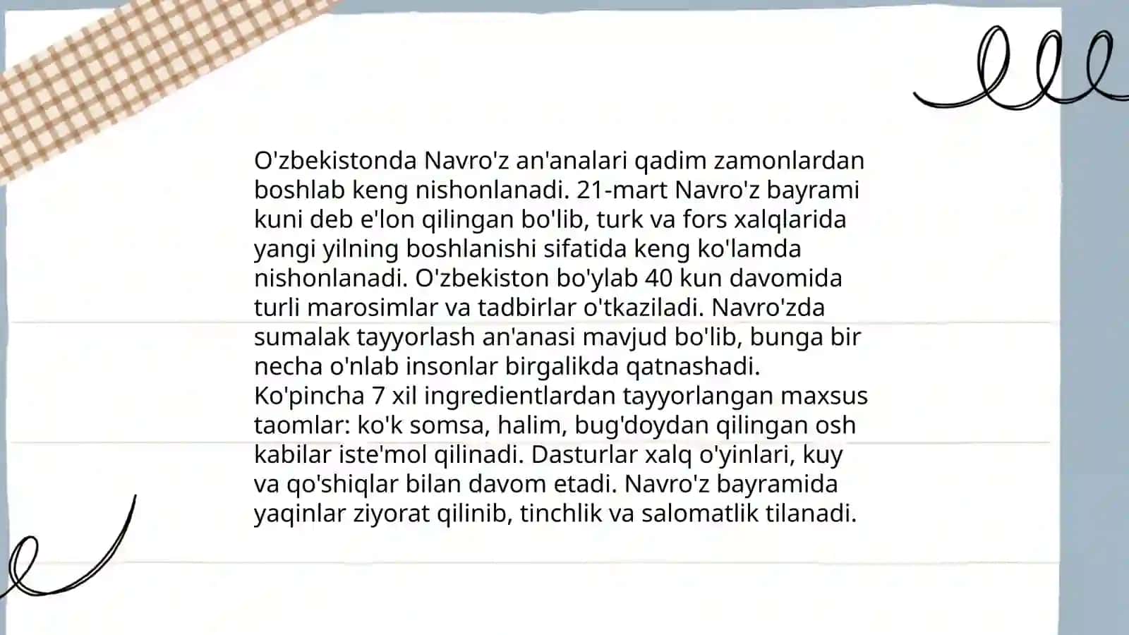 Oʻzbekistonda Navroʻz bayrami 4
