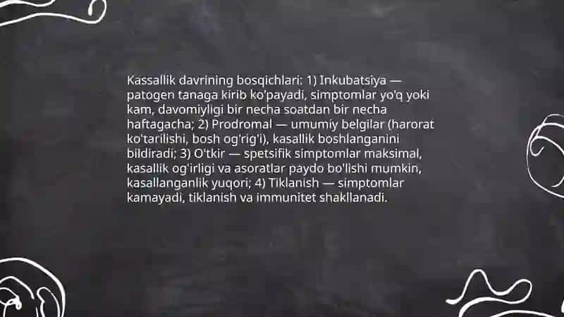 Kassallik davri: taʼrif va umumiy tushuncha 4