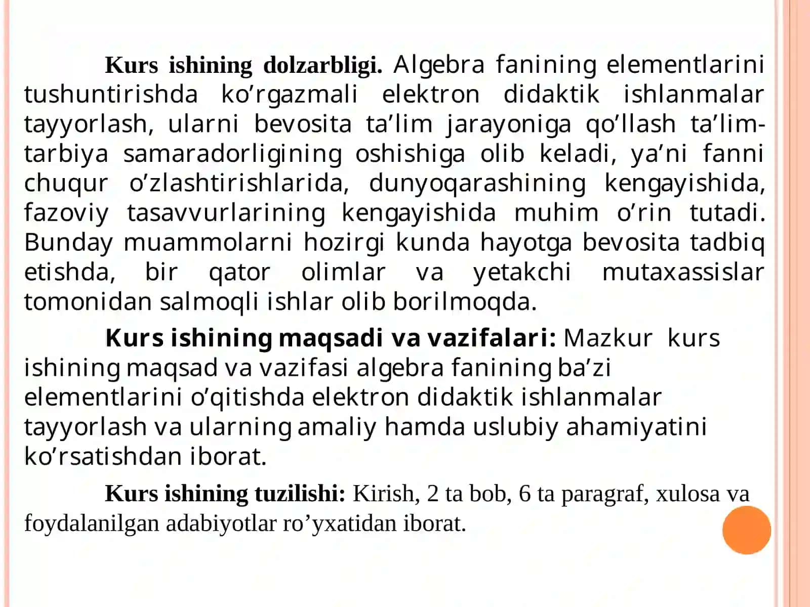 Determinantlarni hisoblash KURS ISHI 4