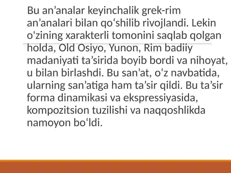 G’arbiy Yevropa  san’ati tarixi 4