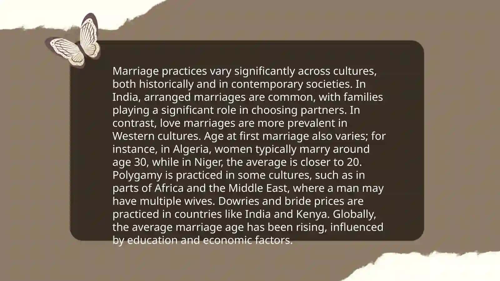 Marriage and Divorce 4