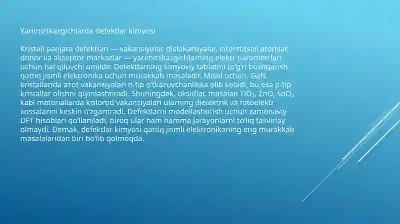 Noorganik kimyoning zamonaviy muammolari 4