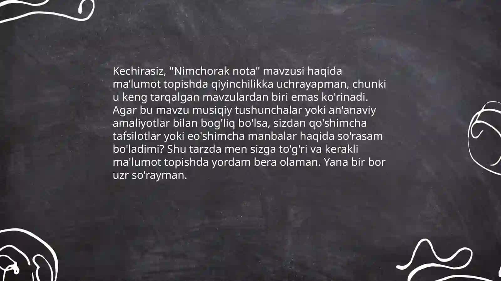 Butun chorak va nimchorak notalar 4