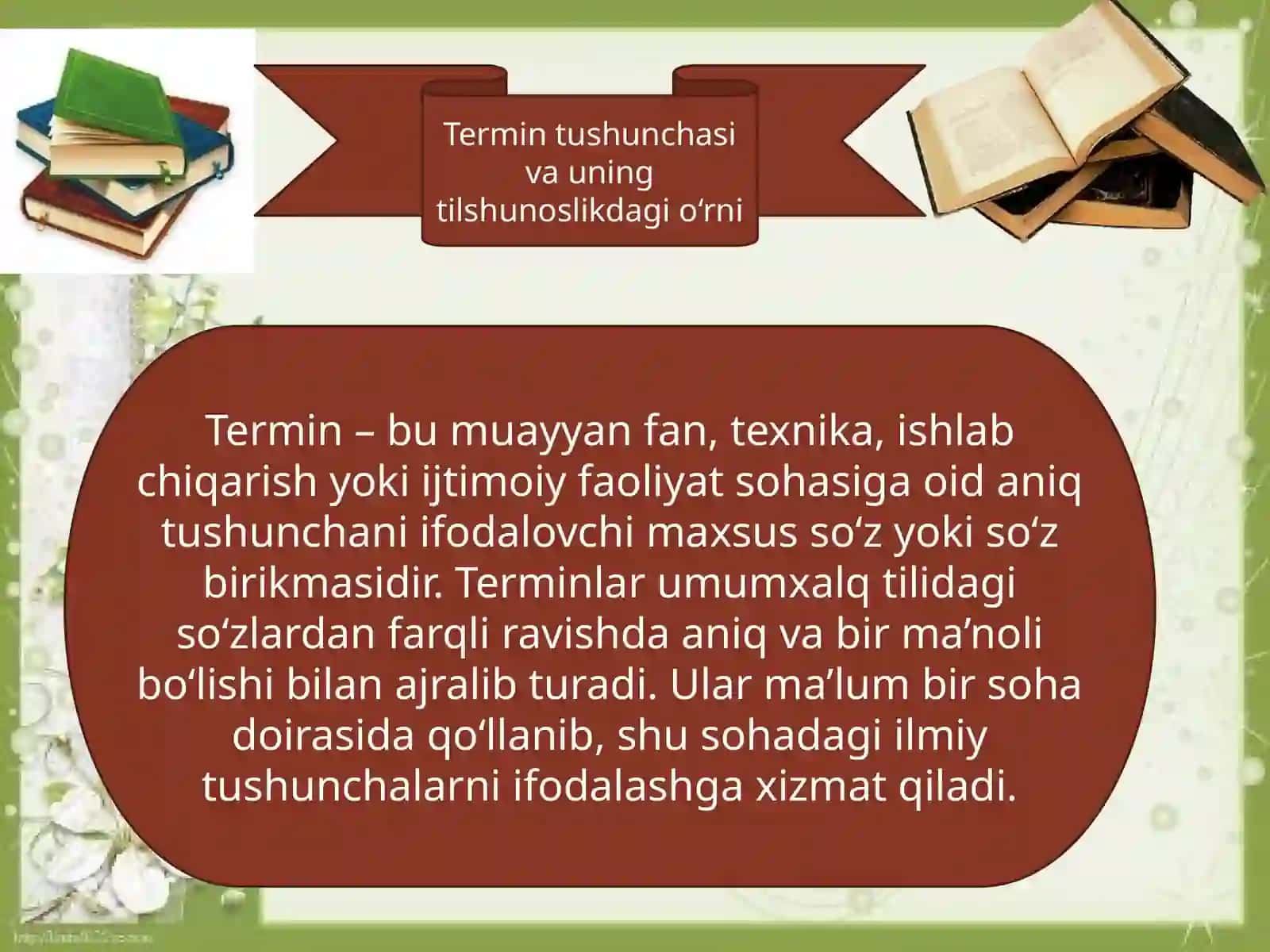 Terminlarning yasalishi 4