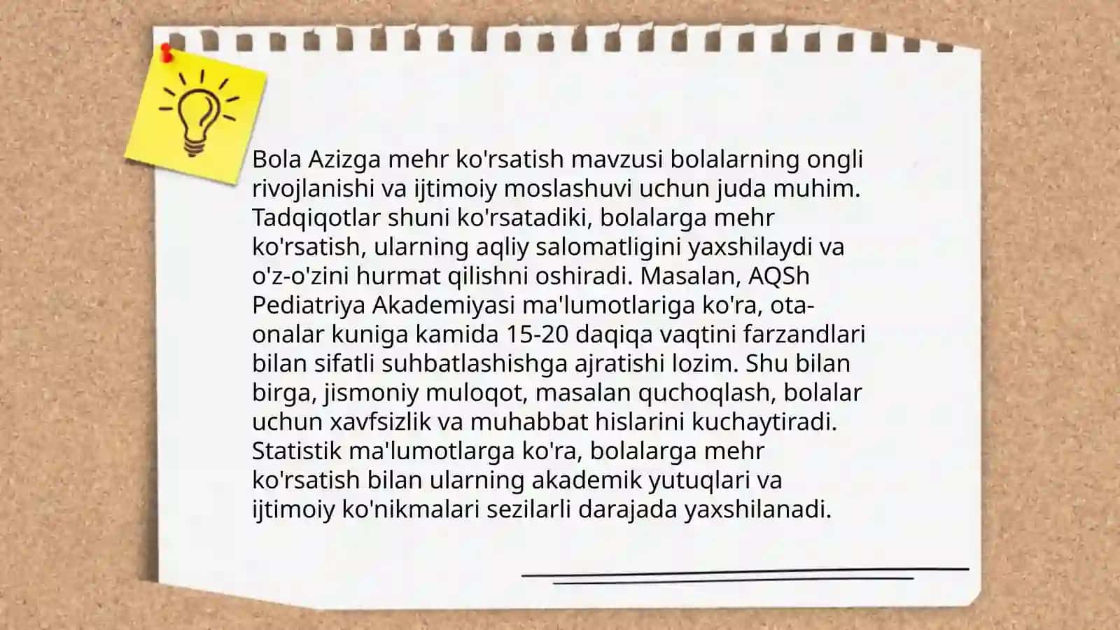 Bola Azizning tarbiyasi 4
