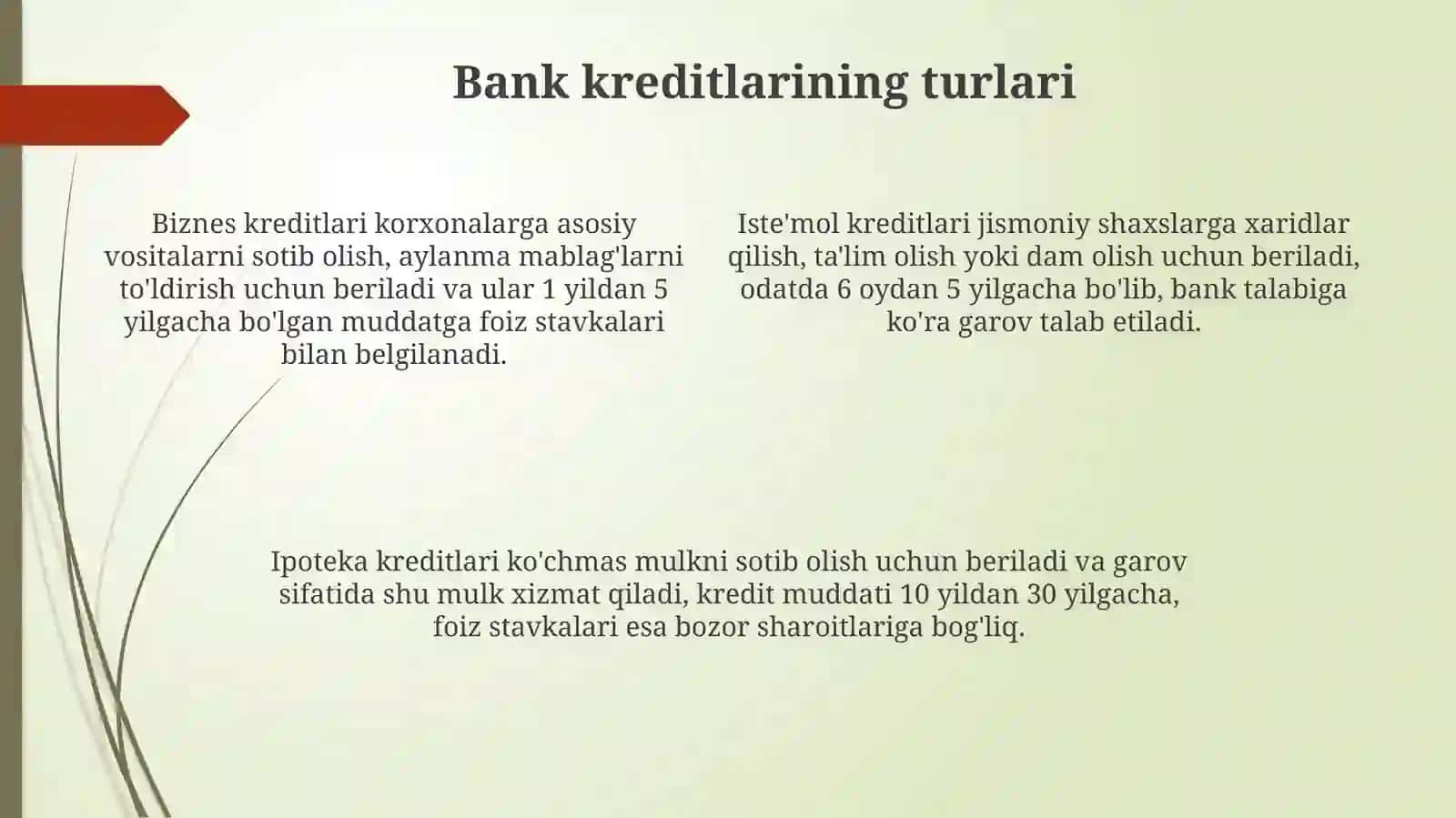 Bank kreditlari 4