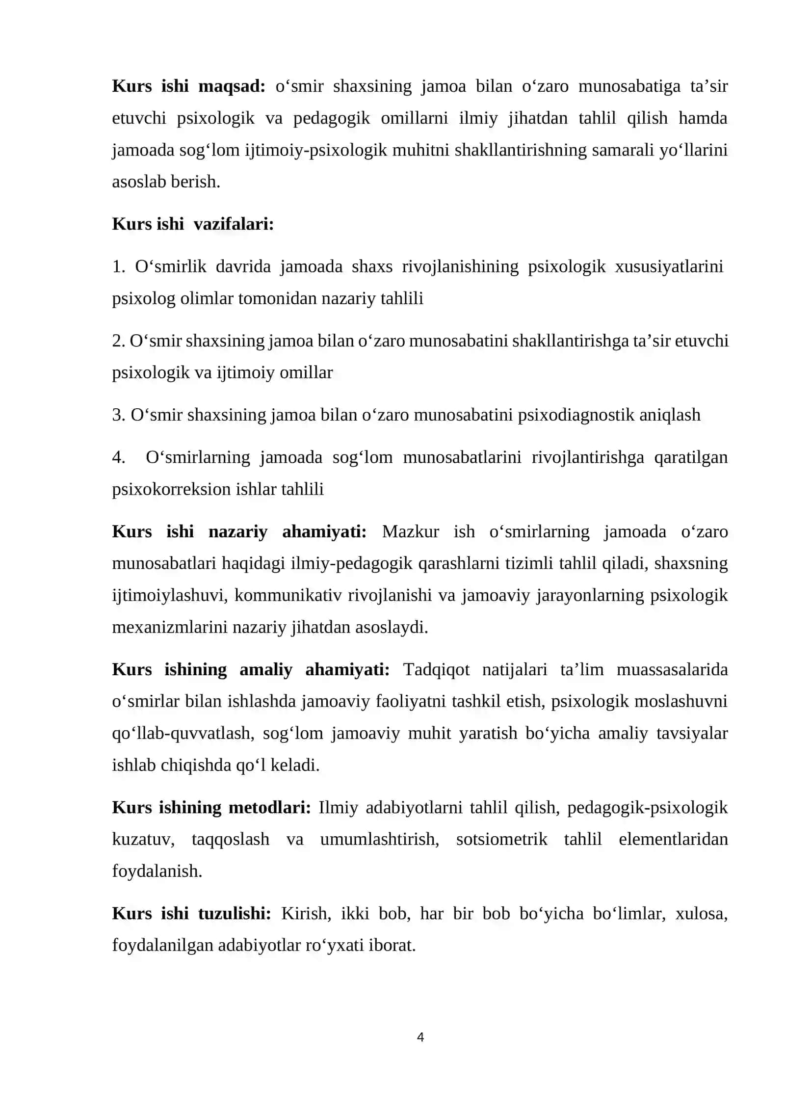 Kurs ishlar/Maktabgacha va boshlang'ich ta'lim 4