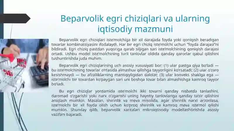 Iste’molchi tanlovi nazariyasi 4
