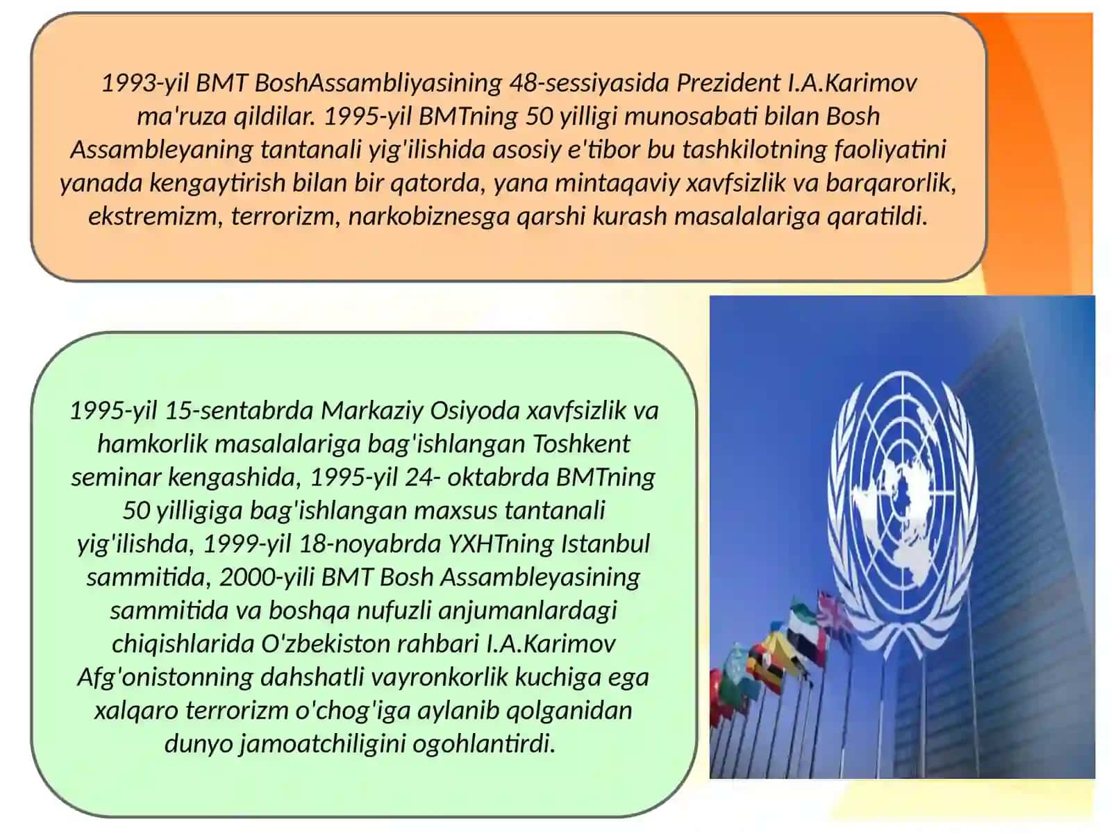 OʻZBEKISTON VA JAHON HAMJAMIYATI 4