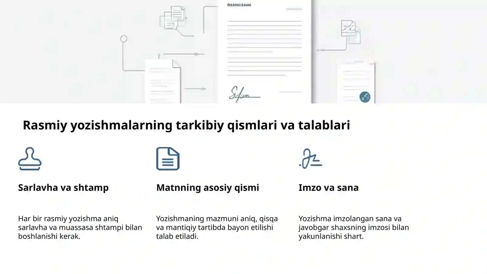 Xizmat yozishma hujjatlari 4