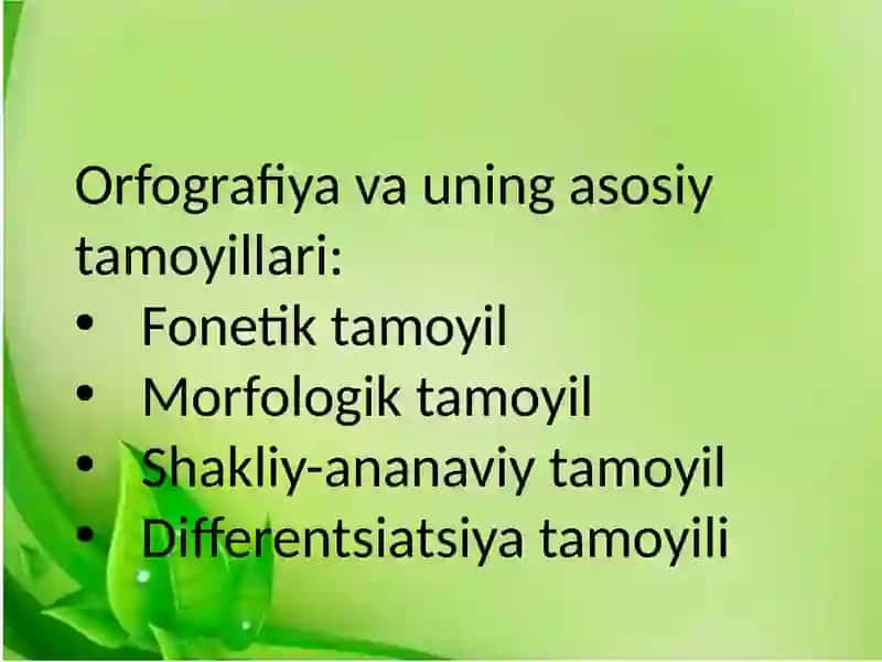 Orfografiya va orfoepiya 4