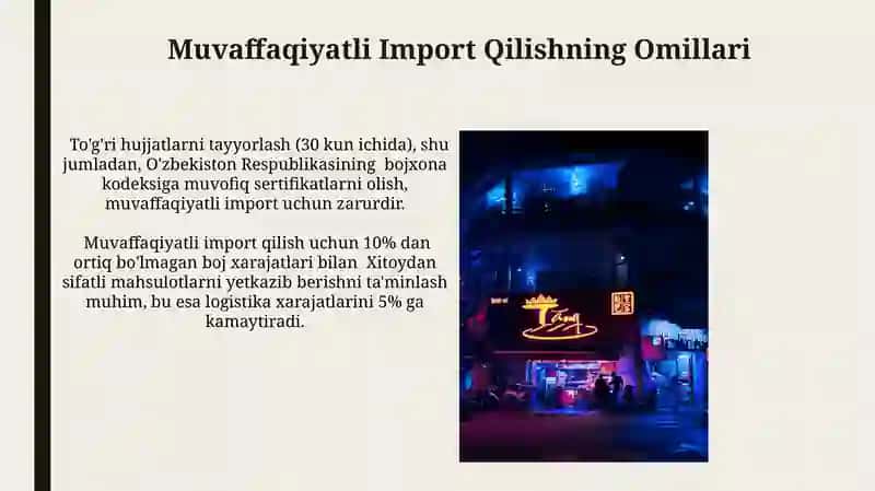 Rasmiy institutlarni import qilish 4