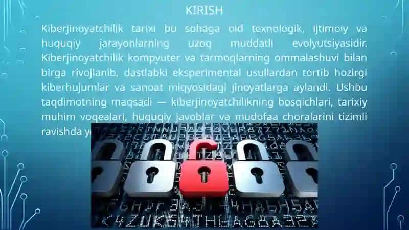 Kiberjinoyatchilik tarixi 4