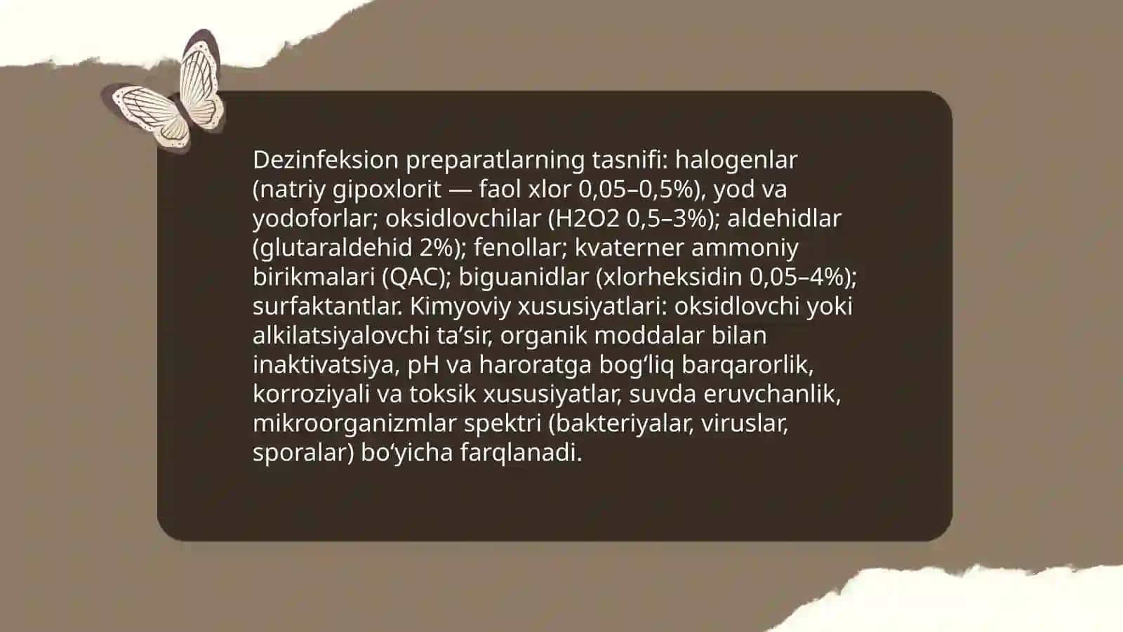 Dezinfeksiya Dezinfeksion Preparatlari 4
