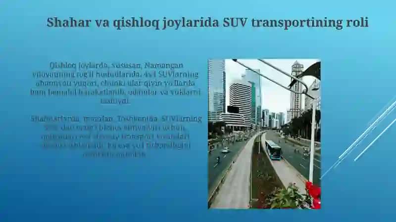 SUV Transporting Regional Ta'siri 4
