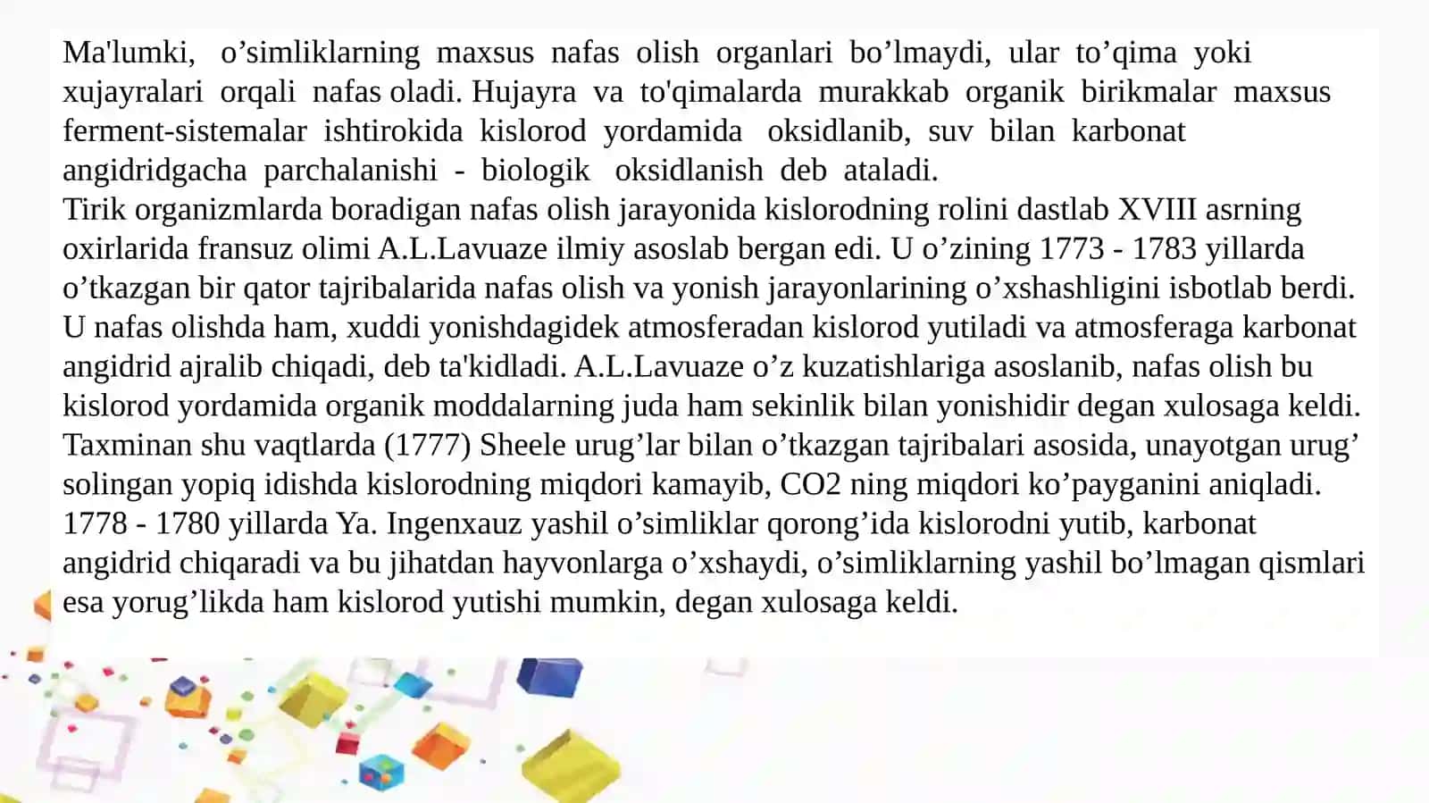 Nafasolish fermentlari va ularning xossalari 4
