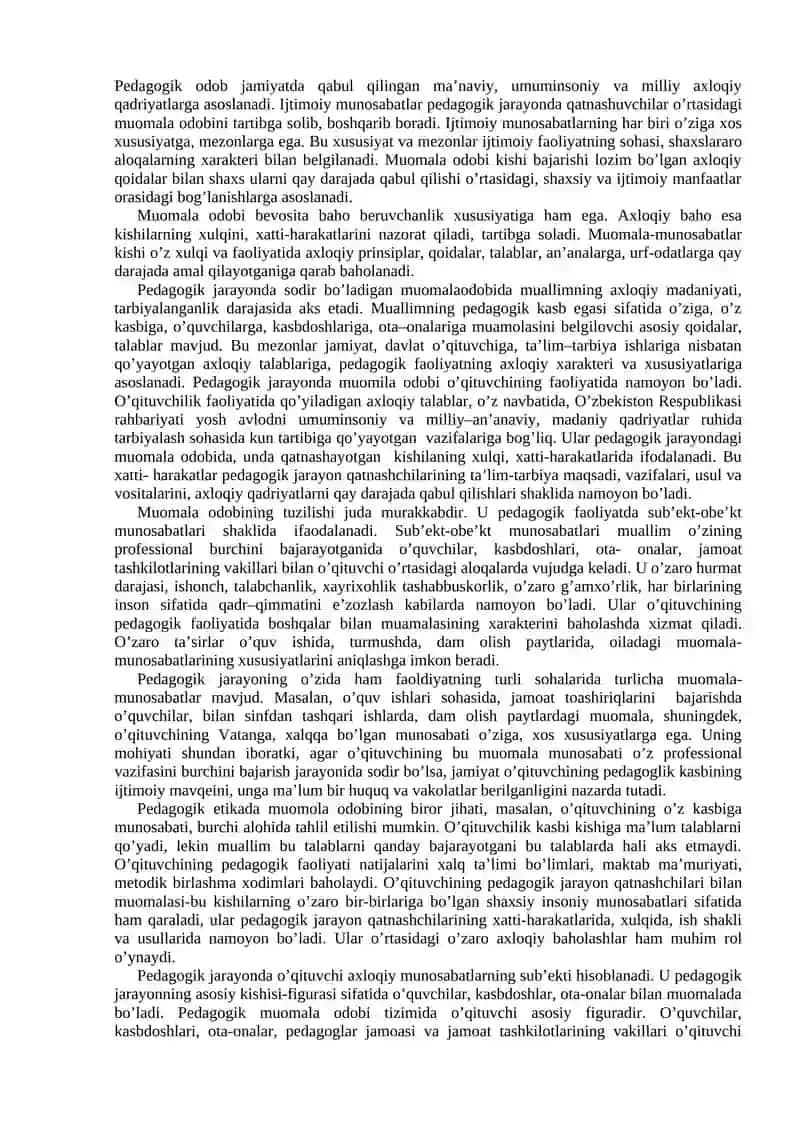 PEDAGOGIK TAKT VA PEDAGOGIK ETIKA 4