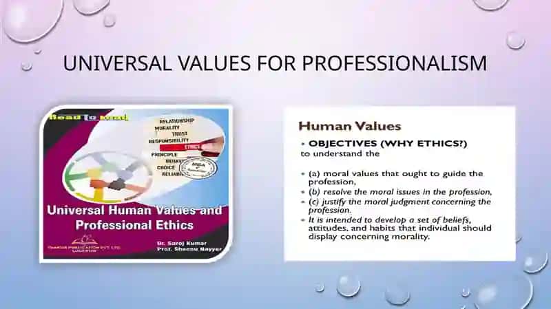 Universal human values 4