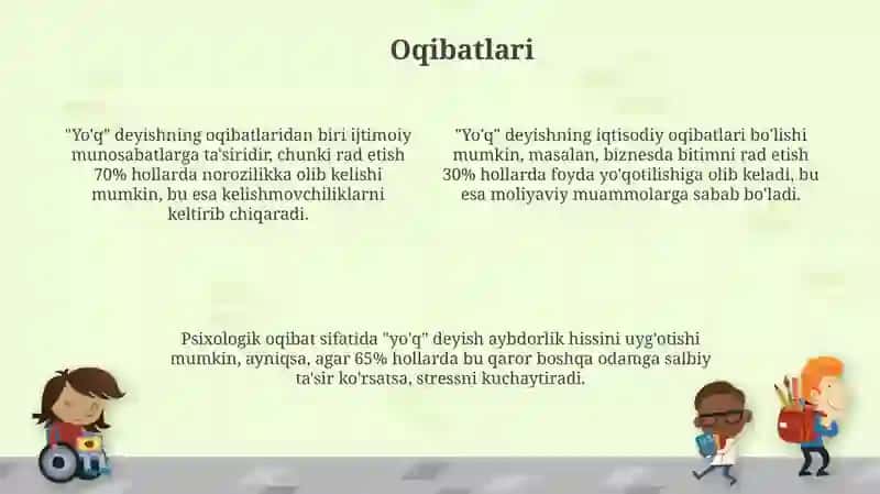 "Yo'q" tushunchasi 4
