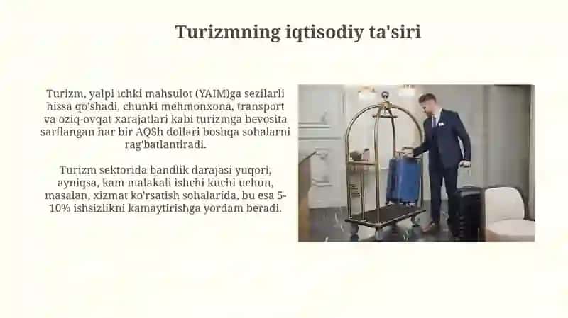 Turizm va mehmondóstlik 4