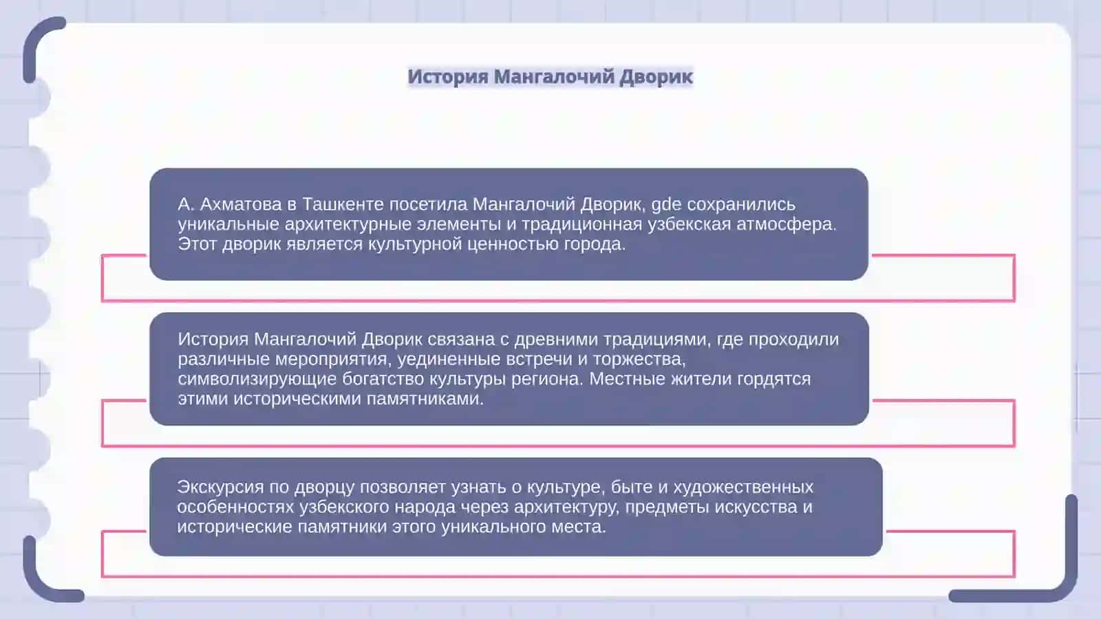 Презентация "А.Ахматовой в Ташкенте: Мангалочий Дворик" 4