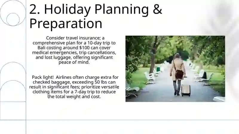 Holiday and travel exeperience 4