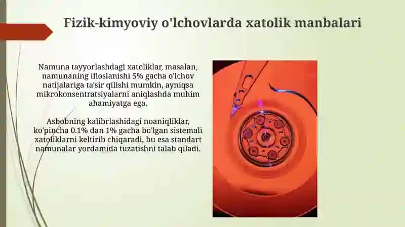 O'lchov asbobining tuzilishi 4