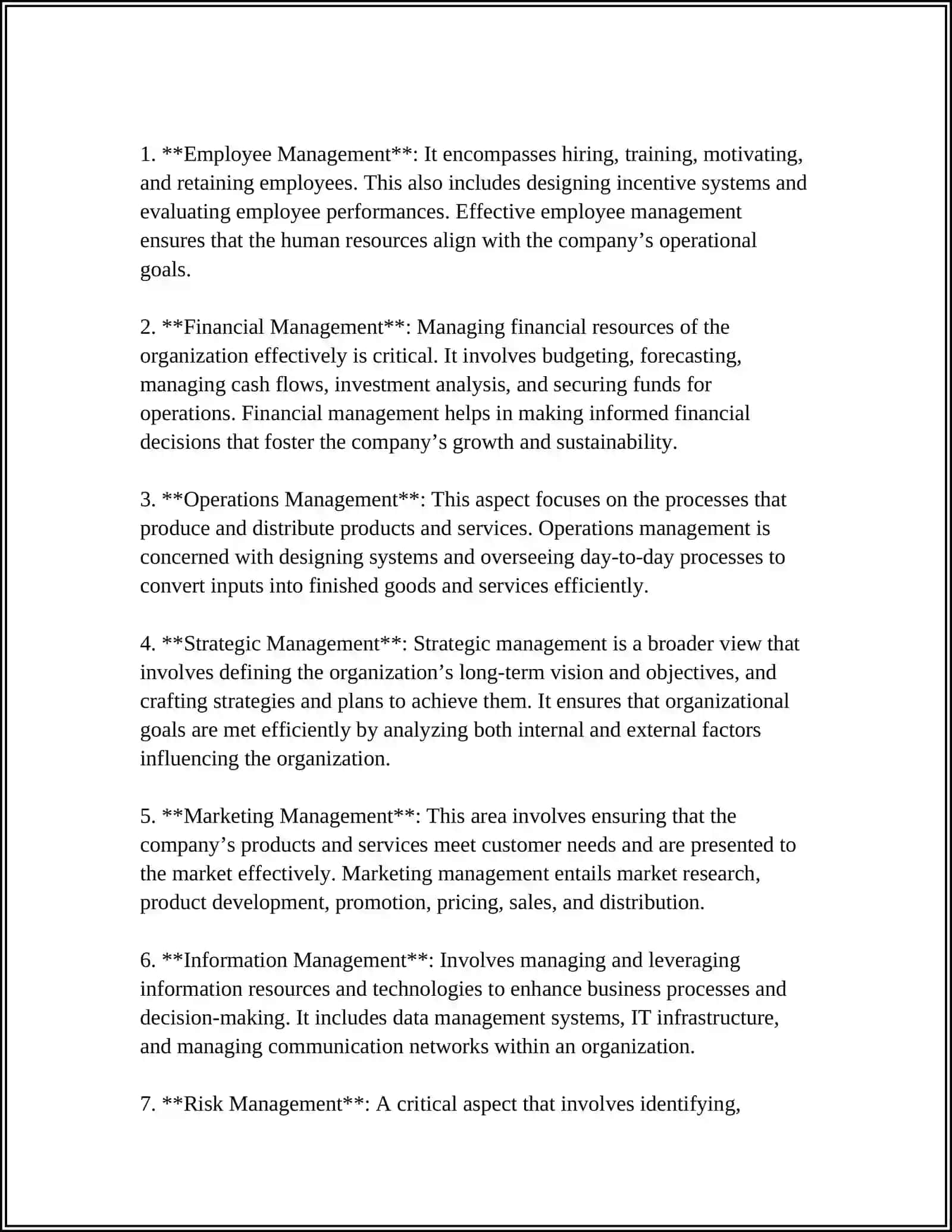 Basics of Business and Public Management 4