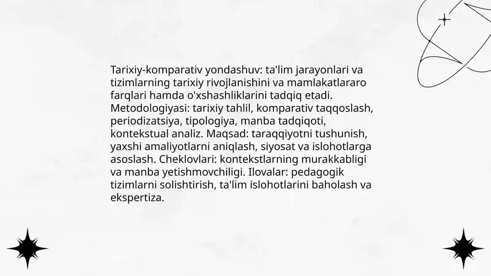 Qiyosiy pedagogikada metodologik yondashuvlar 4