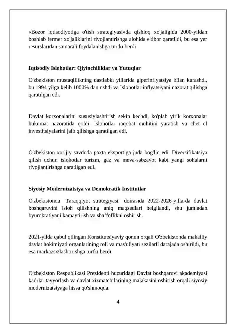 Mustaqillik E'loni: Tarixiy Nuqta 4