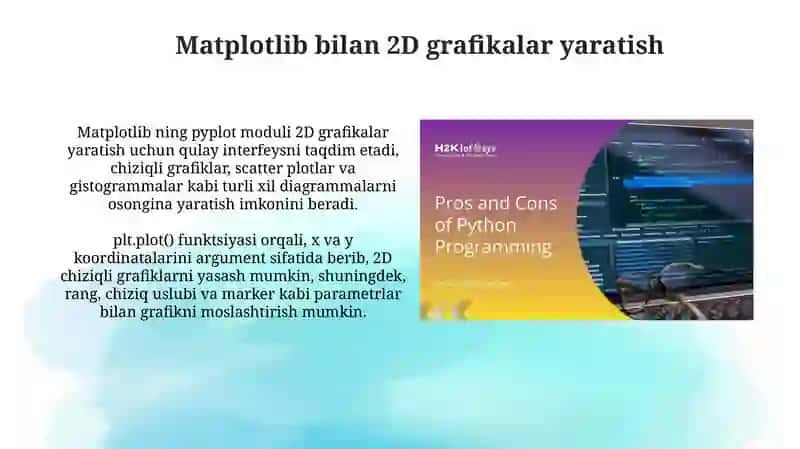 Pythondasturlashtillaridagigrafikimkoniyatlar 4