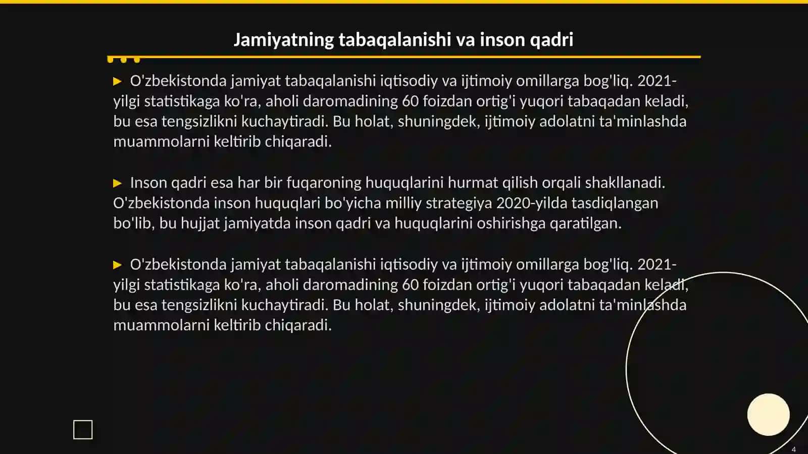 Sali haqiqati 4