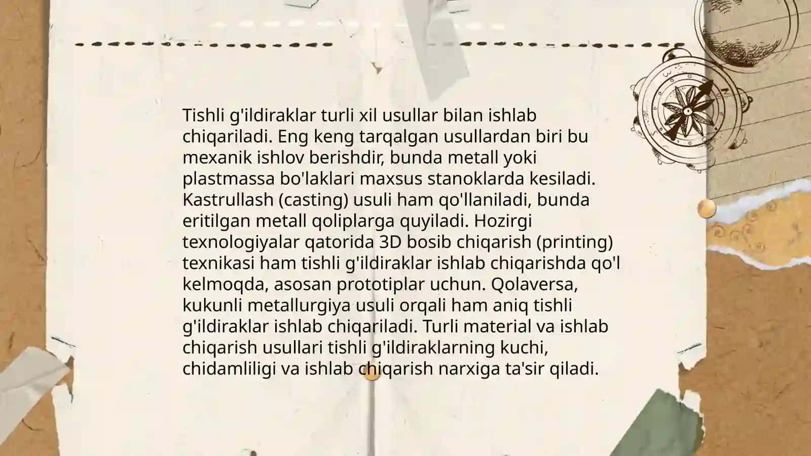 tishli gʻildirak kansturksiyasi 4