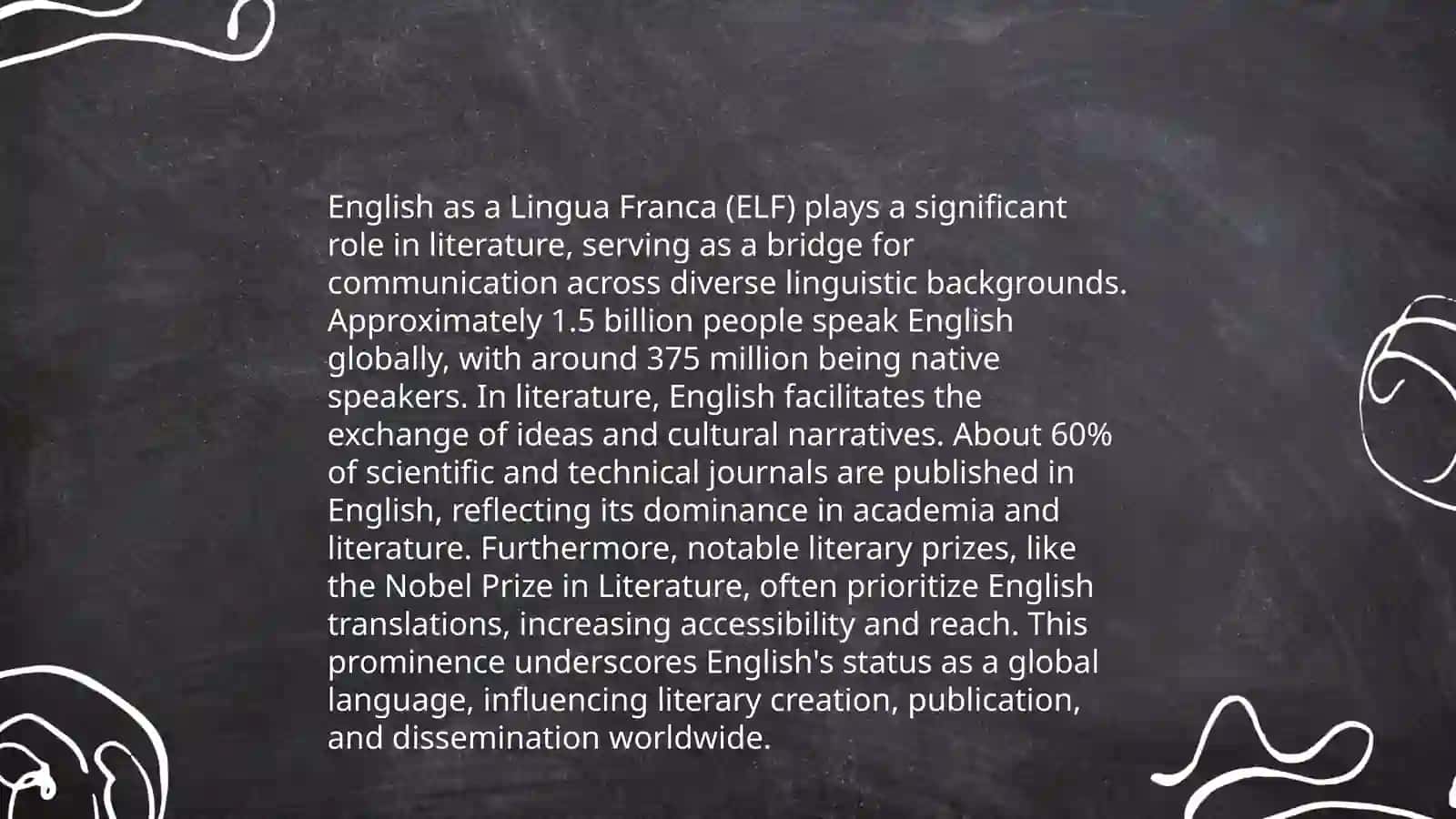 The Role of English in the Development of World Literature 4