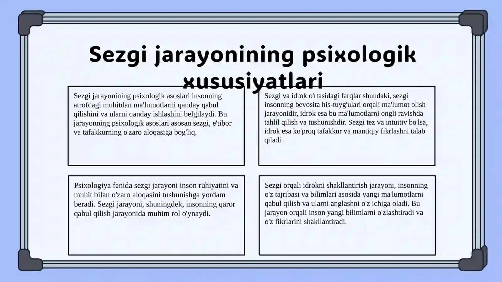 Sezgi va idrokning psixologik mohiyati 4