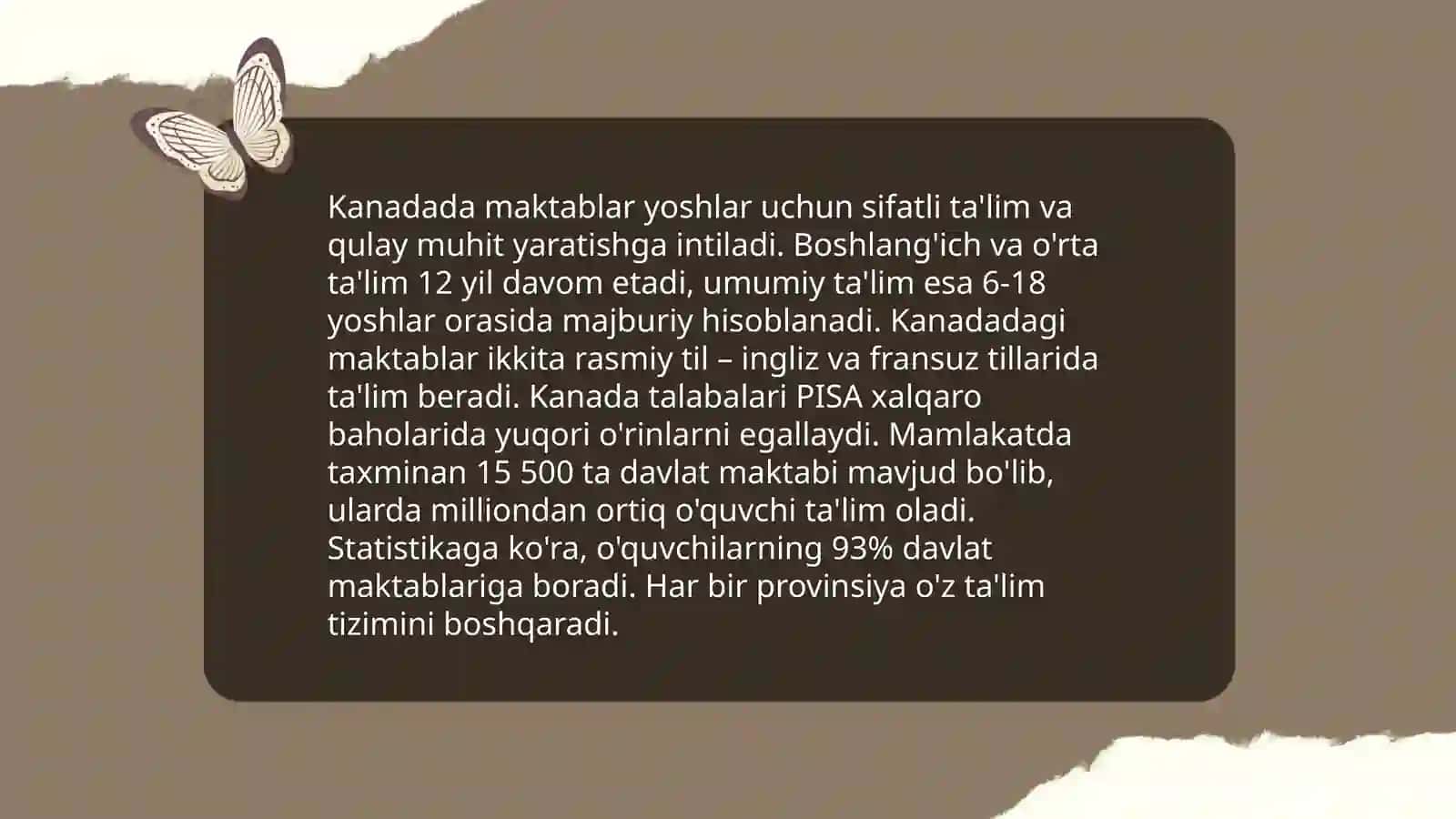 Kanada ta'lim tizimi 4