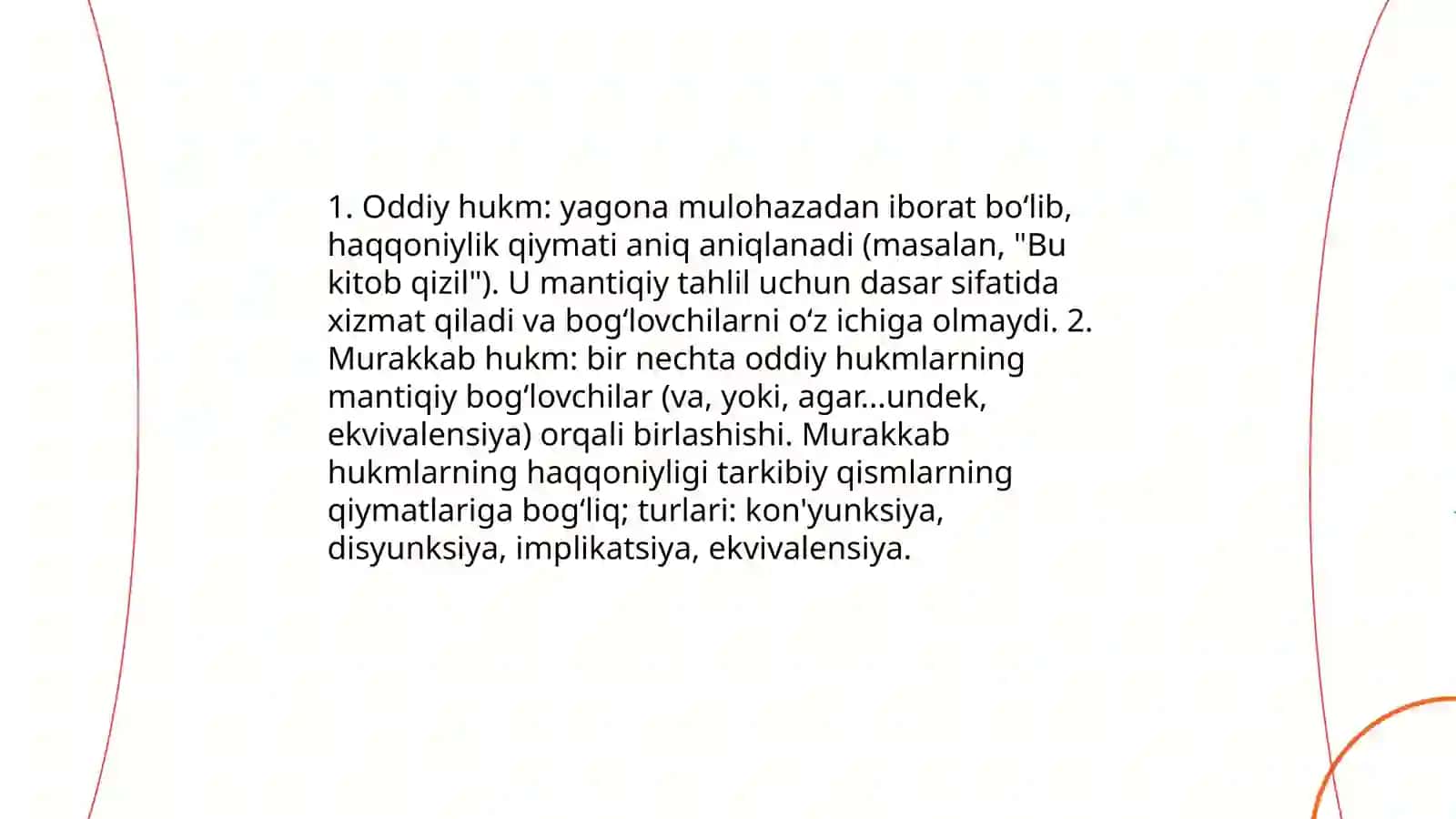 Mulohaza (hukm) 4