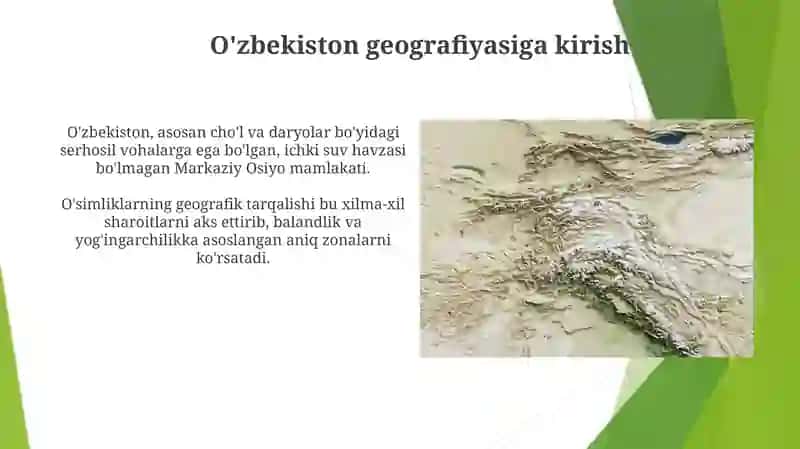 O'zbekiston o'simliklarining geografik tarqalishi 4