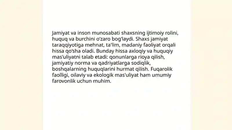 Jamiyat falsafasi 4