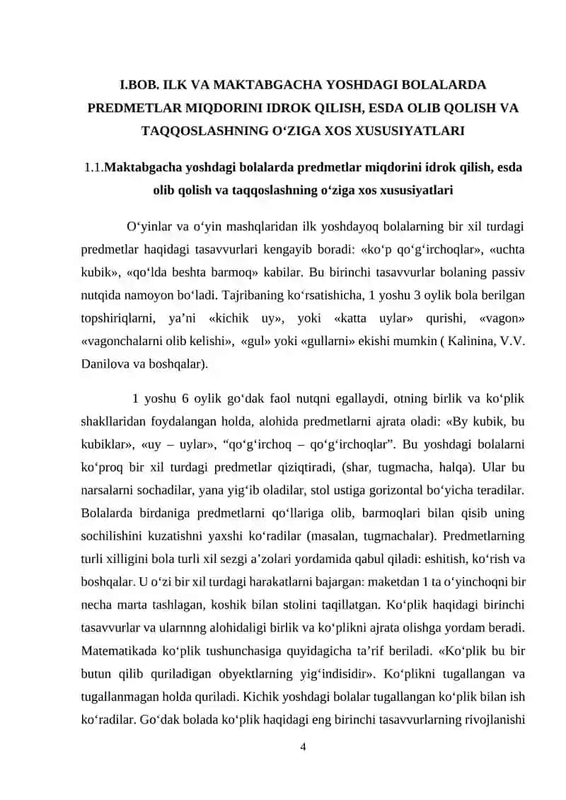 Maktabgacha Ta'limning O'zgarishi 4