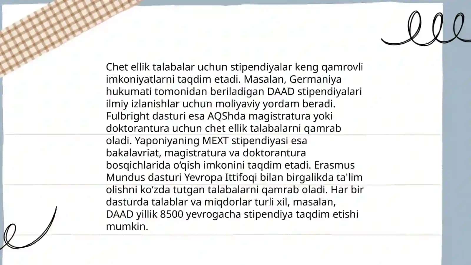 Xalqaro taʼlim almashinuv dasturlari 4