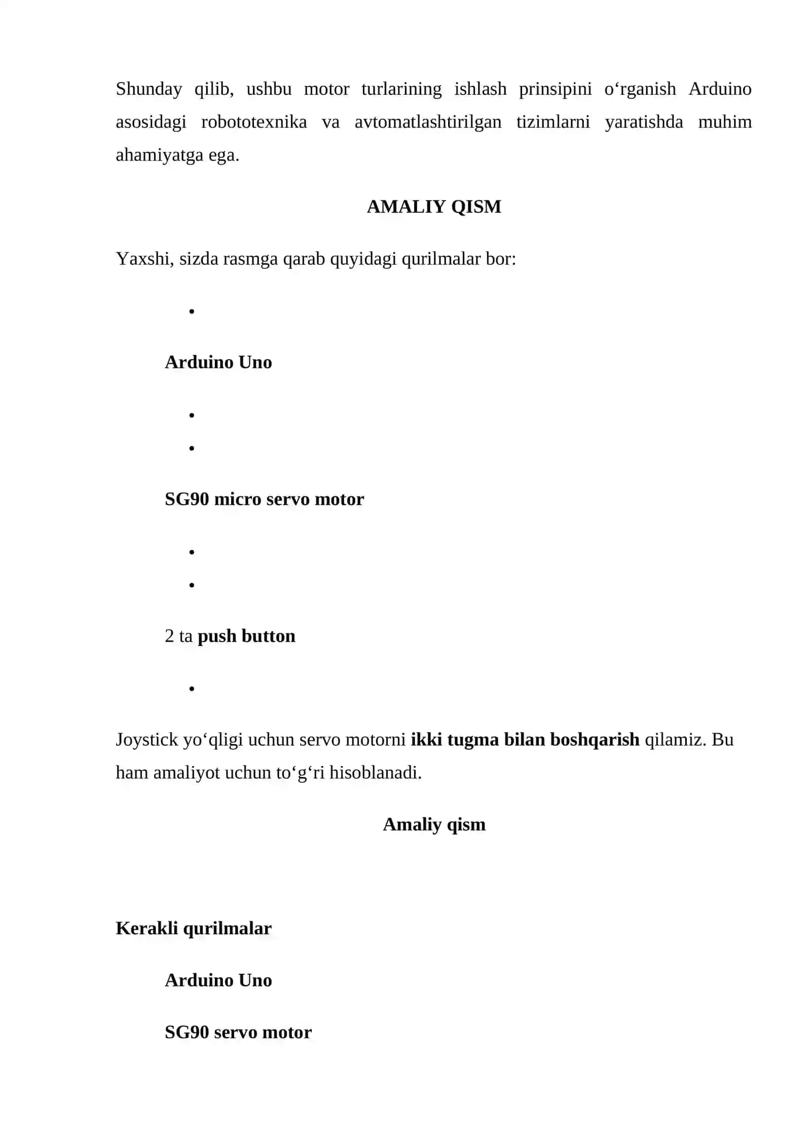 Servo, step va DC motorlar ishlash prinsipi 4