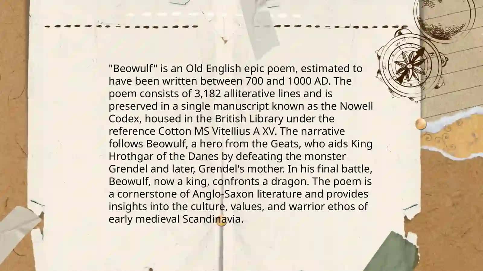 THE LITERATURE OF THE 7TH - 13TH CENTURIES 4