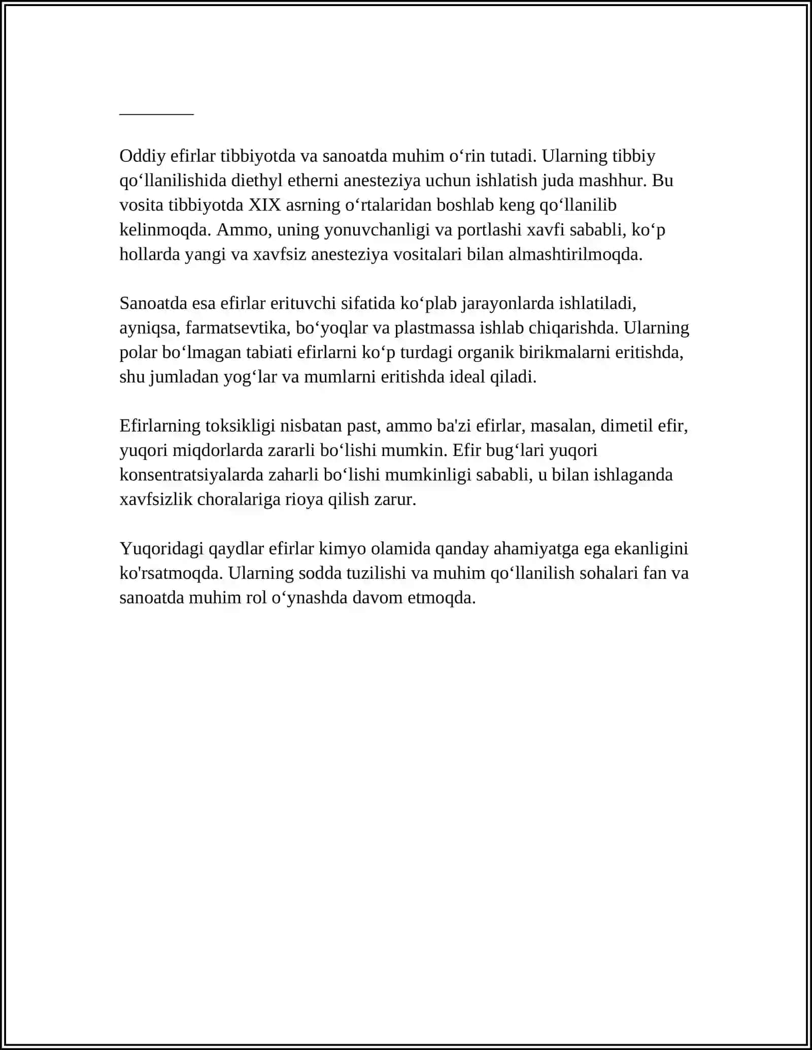 ODDIY VA MURAKKAB EFIRLAR 4